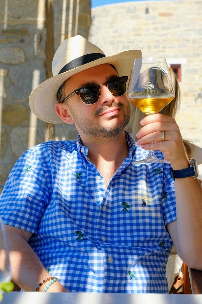 Brian_Wine Tasting_Paros