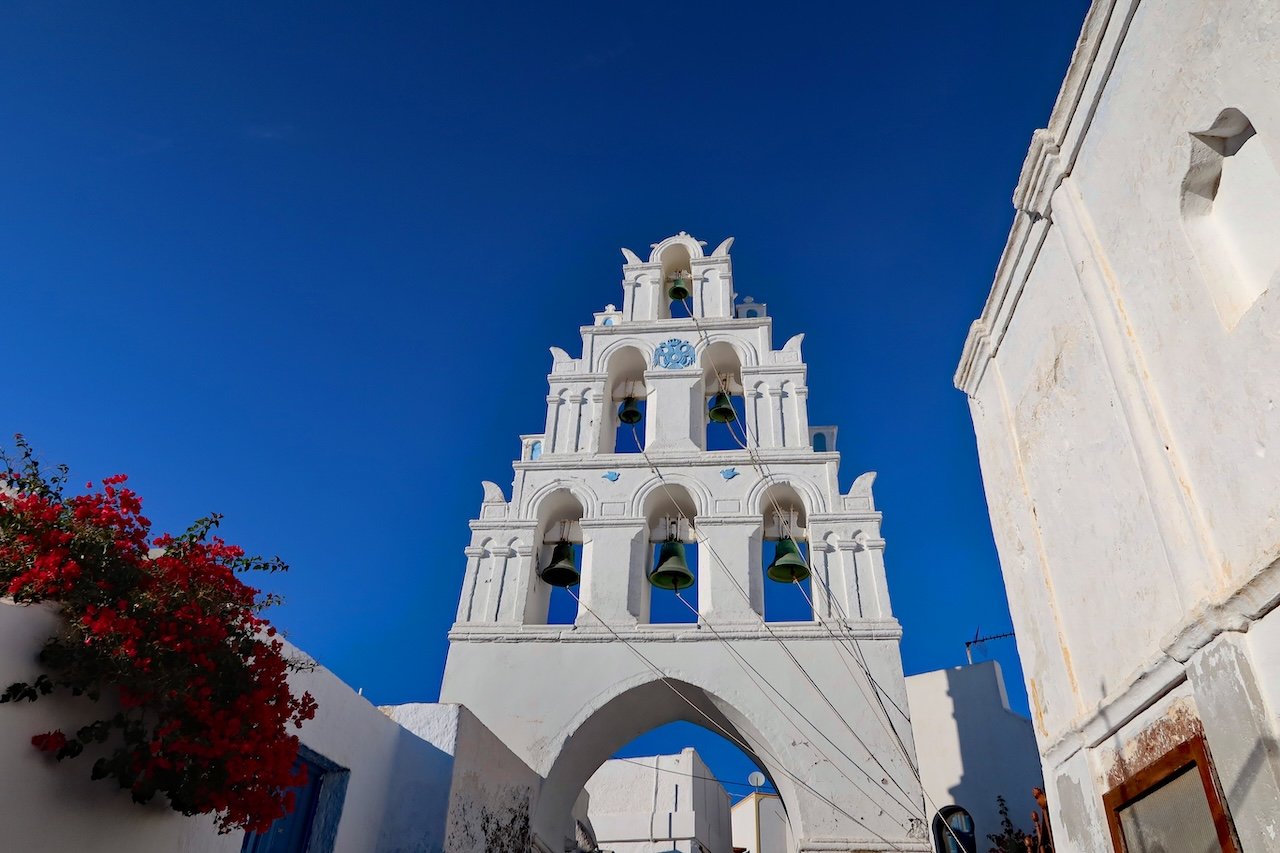 Church Bells in Megalochori_Santorini