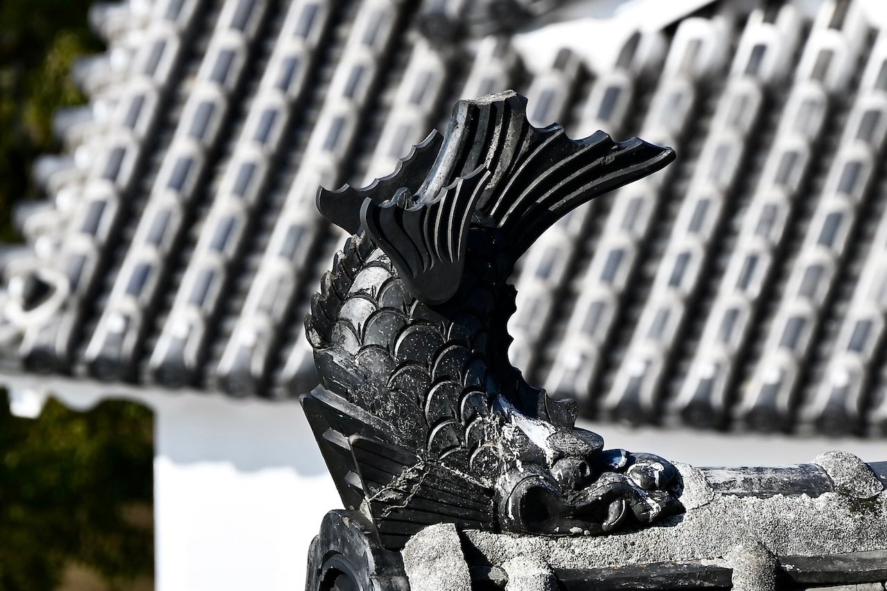 Himeji Castle_Roof Decoration