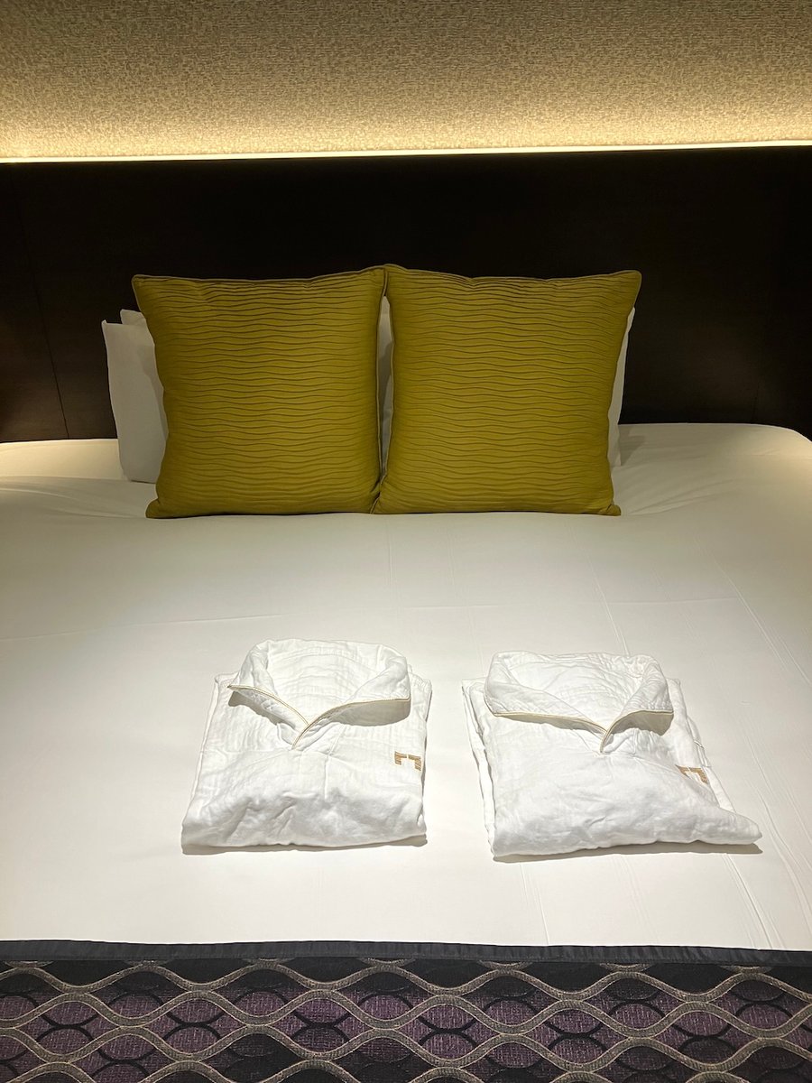 Pajamas at a Hotel in Tokyo, Japan