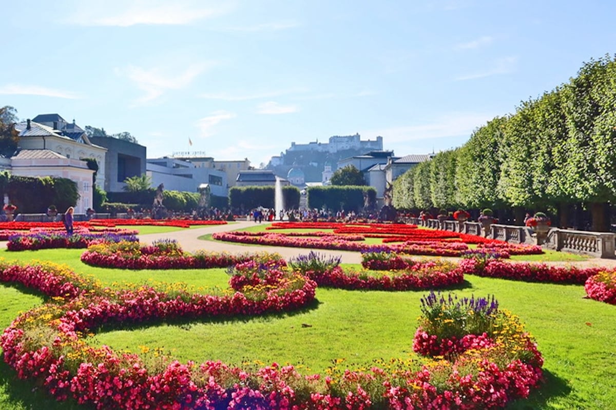 Mirabell Palace Gardens_Salzburg Fortress_Salzburg