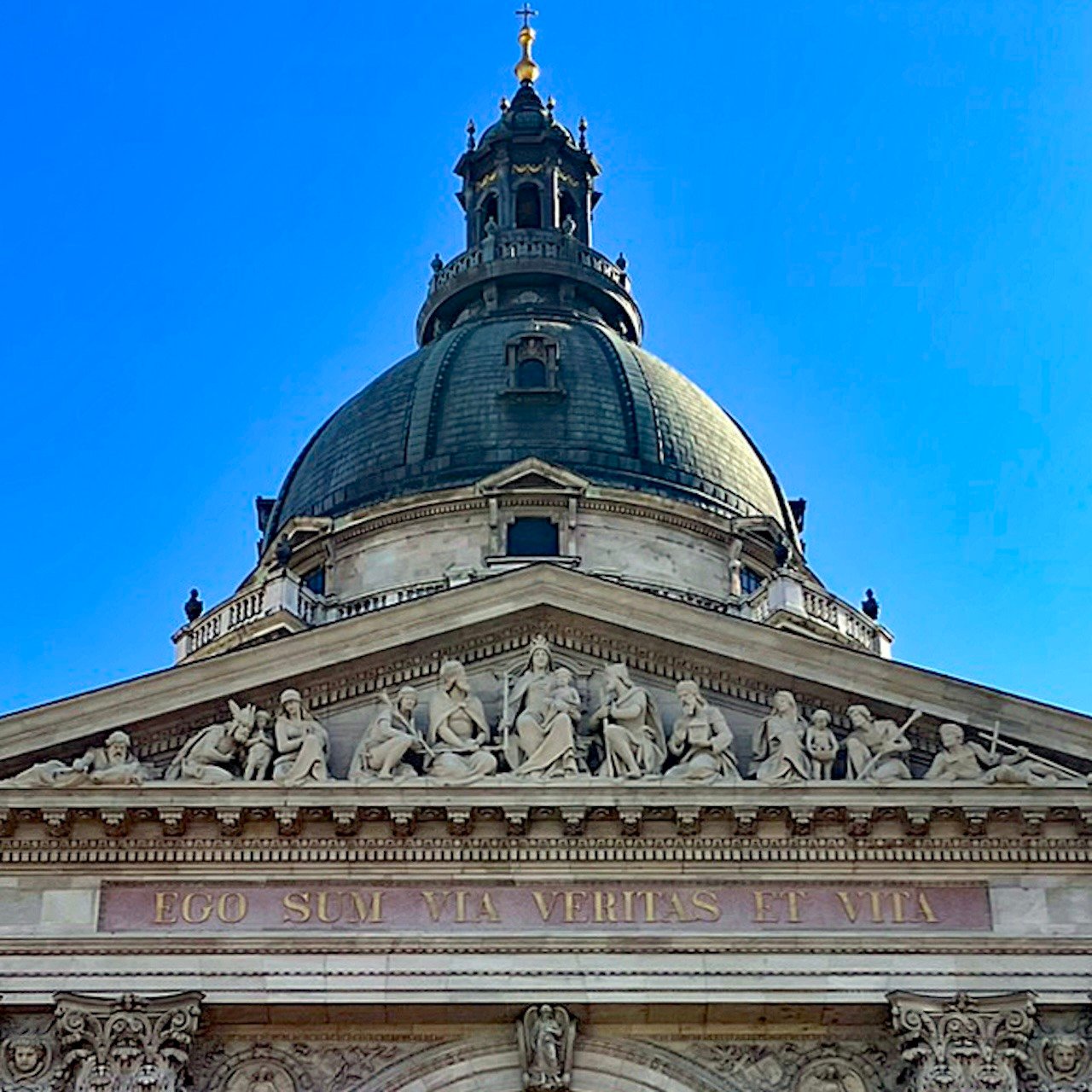 Pediment_St Stephens Basilica Budapest_5x5